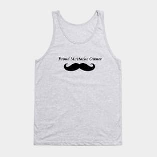 Proud Mustache Owner Tank Top